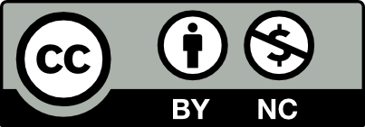 Creative Commons Attribution NonCommercial licence's button