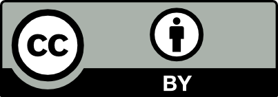 Creative Commons Attribution licence's button